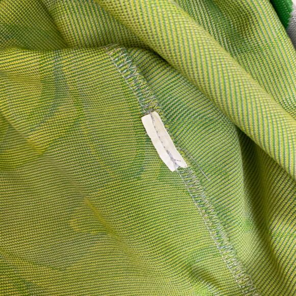 Zara Green Yellow Floral Print A-Line Mini Skirt Size S - Picture 6 of 6